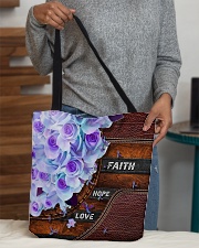 Faith hope love All-over Tote aos-all-over-tote-lifestyle-front-10