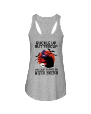 Buckle up buttercup Ladies Flowy Tank tile