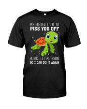 Please let me know Classic T-Shirt front