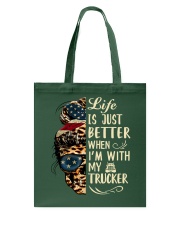 Life is just better Tote Bag tile