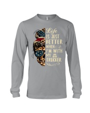 Life is just better Long Sleeve Tee tile