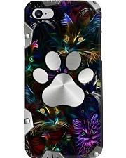 I love cats Metal pattern print Phone Case i-phone-8-case