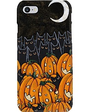 Black cats Halloween night Phone Case i-phone-8-case