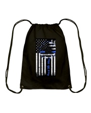 Back the blue Drawstring Bag tile
