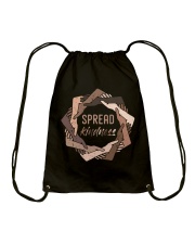 Spread kindness Drawstring Bag tile