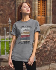 Keeping my distance from the rest of the wo Classic T-Shirt apparel-classic-tshirt-lifestyle-06