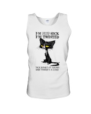 I am not sick i'm twisted Unisex Tank tile