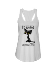 I am not sick i'm twisted Ladies Flowy Tank tile