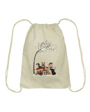Meowy Christmas Drawstring Bag tile