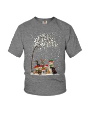 Meowy Christmas Youth T-Shirt tile