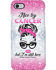 Nice try cancer Phone Case i-phone-8-case