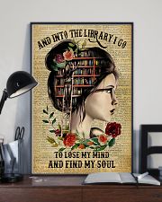 And into the library I go to lose my mind 11x17 Poster lifestyle-poster-2