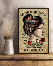 And into the library I go to lose my mind 11x17 Poster lifestyle-poster-3