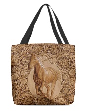 Horse Leather Pattern Print All-over Tote front