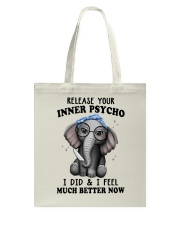 Inner psycho Tote Bag tile