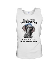 Inner psycho Unisex Tank tile