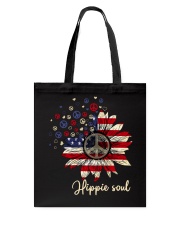 American flag sunflower Independence day Tote Bag tile
