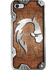 Horse Lover Leather Pattern Print Phone Case i-phone-8-case