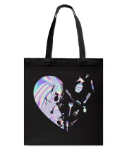 Hologram heart Tote Bag tile