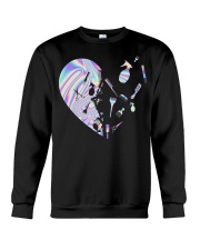 Hologram heart Crewneck Sweatshirt tile