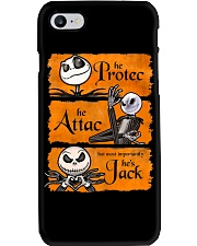 He Protec He Attac Phone Case tile