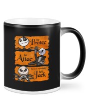 He Protec He Attac Mugs tile