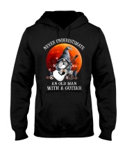 Never underestimate an old man Hooded Sweatshirt tile