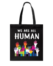 We are all human Tote Bag tile