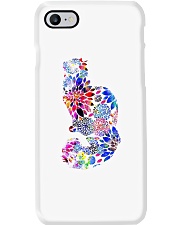 Floral Cat Phone Case tile