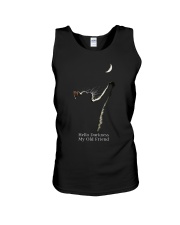Hello darkness my old friend Unisex Tank tile