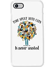 Time spent with cats Phone Case tile
