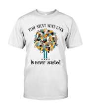 Time spent with cats Classic T-Shirt front