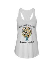 Time spent with cats Ladies Flowy Tank tile