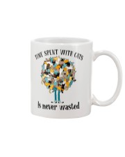 Time spent with cats Mug tile