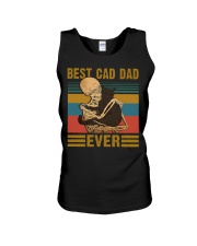 Best cat dad ever Unisex Tank tile