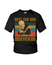 Best cat dad ever Youth T-Shirt tile