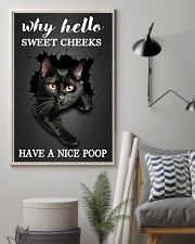 Why hello sweet cheeks have a nice poop 11x17 Poster lifestyle-poster-1