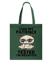I had my patience tested Tote Bag tile