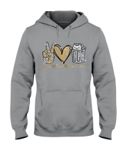 Peace Love Trash cat Hooded Sweatshirt tile