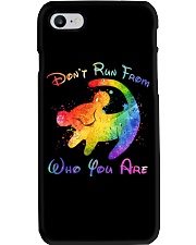 Don't Run From Who You Are Phone Case tile