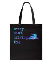 Sorry can't Tote Bag tile