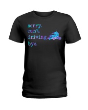 Sorry can't Ladies T-Shirt tile