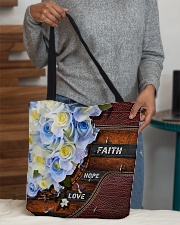 Faith hope love All-over Tote aos-all-over-tote-lifestyle-front-10