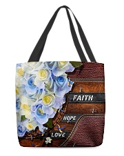 Faith hope love All-over Tote front