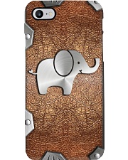 Elephant Metal Pattern Print Phone Case i-phone-8-case