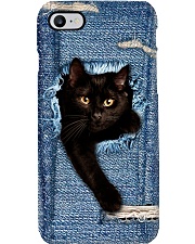 Black Cat Phone Case Den Phone Case i-phone-8-case