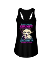 I'm not always grumpy Ladies Flowy Tank tile