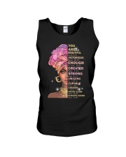 God says you are Unisex Tank tile