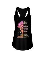 God says you are Ladies Flowy Tank tile