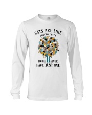 Cat are like potato chips Long Sleeve Tee tile